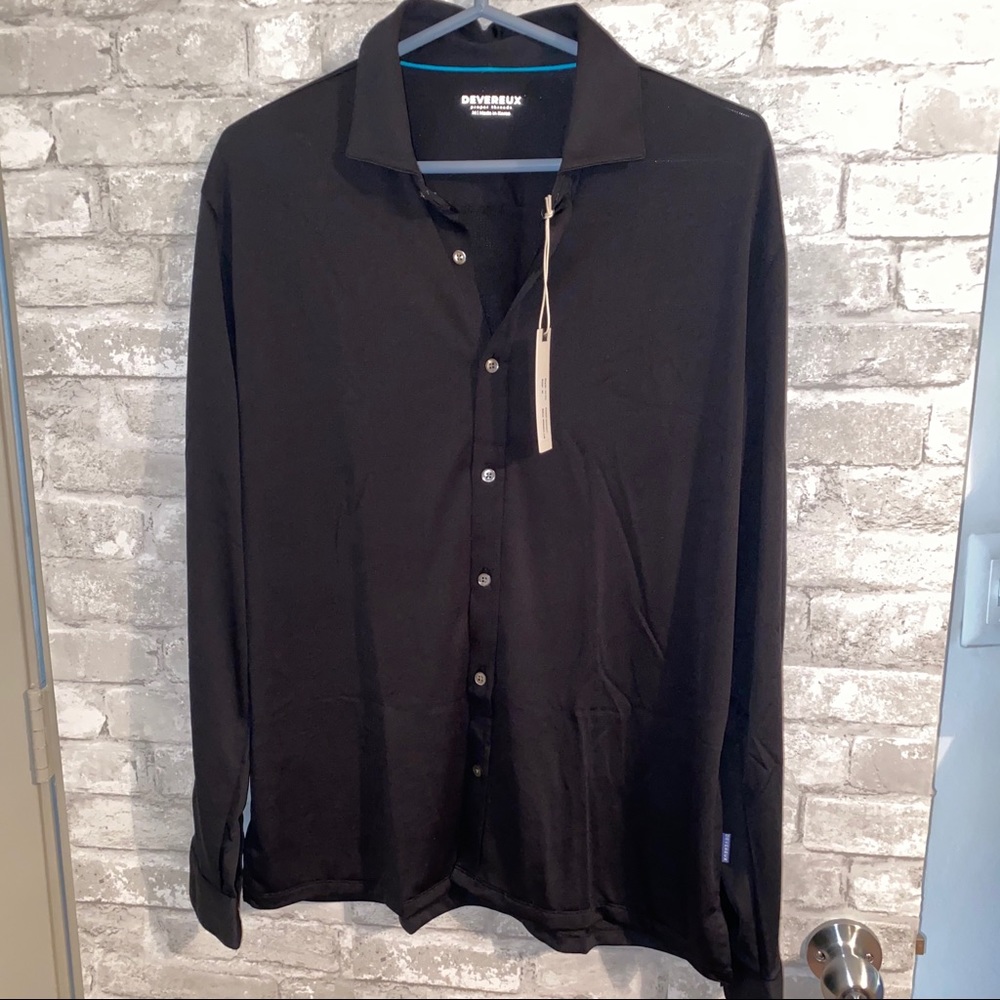 Devereux Proper Threads Monaco Long Sleeve Shirt M